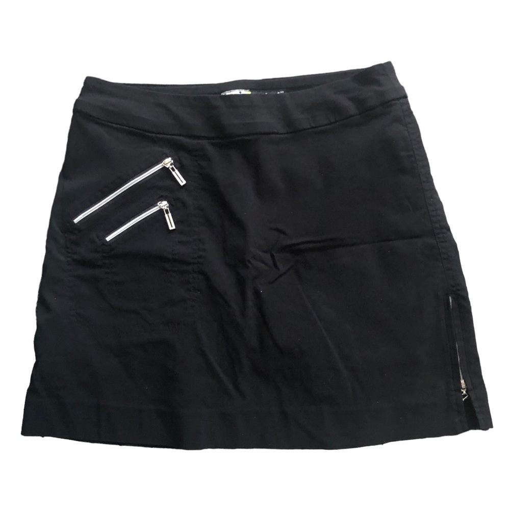 Y2K Jamie Sadock Black Stretch Tennis Pickleball Skort 6 Pockets Active Skirt
